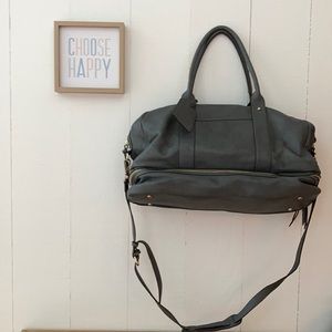 Sole Society Gray Weekend Bag